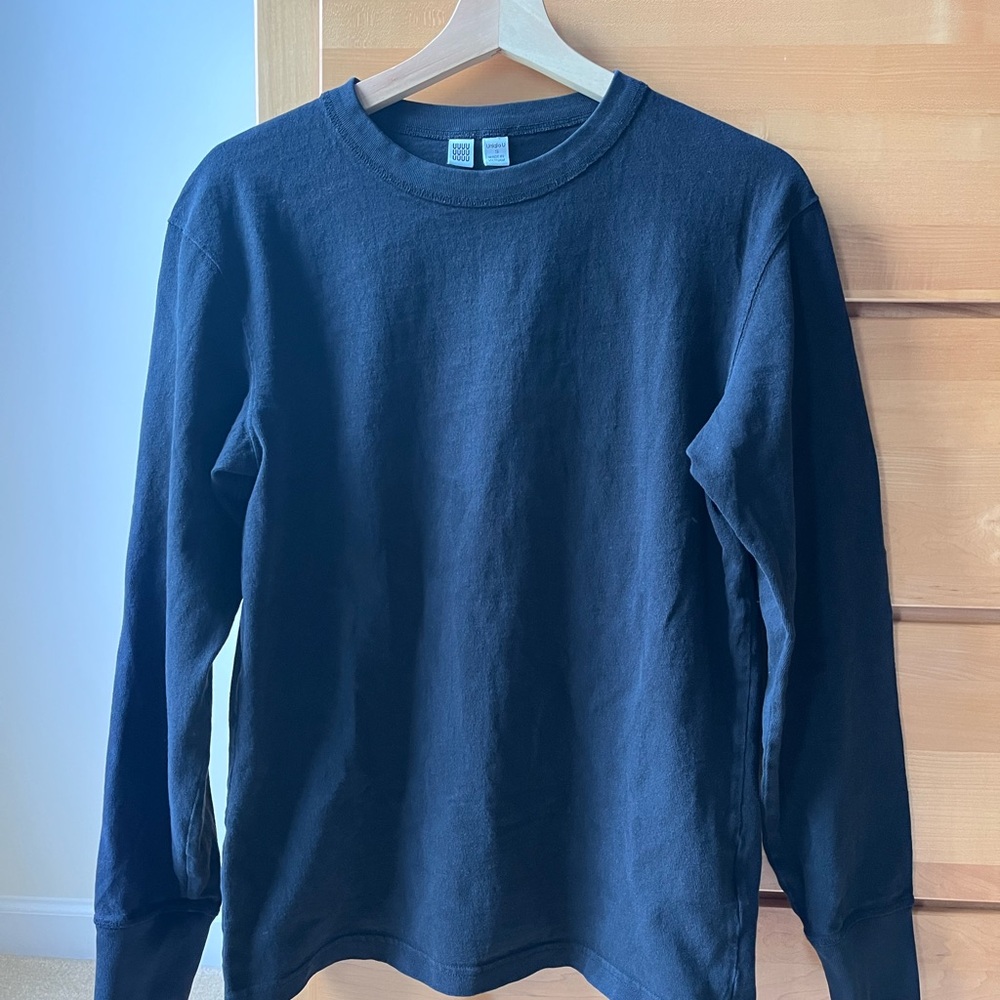 Uniqlo U Black Long Sleeve Tee